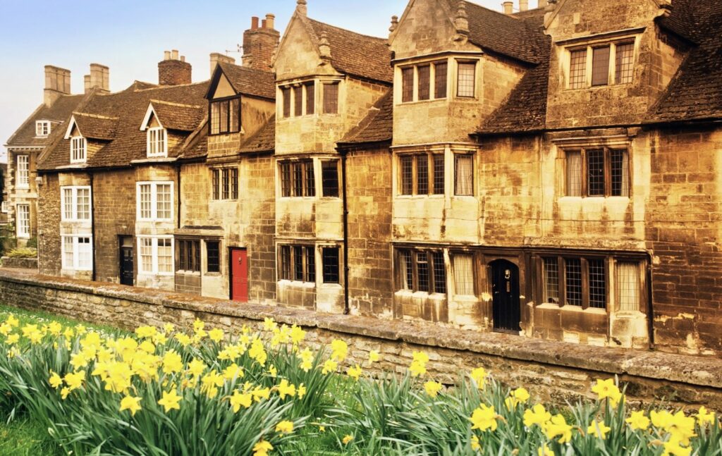 Historic almshouses in Oundle