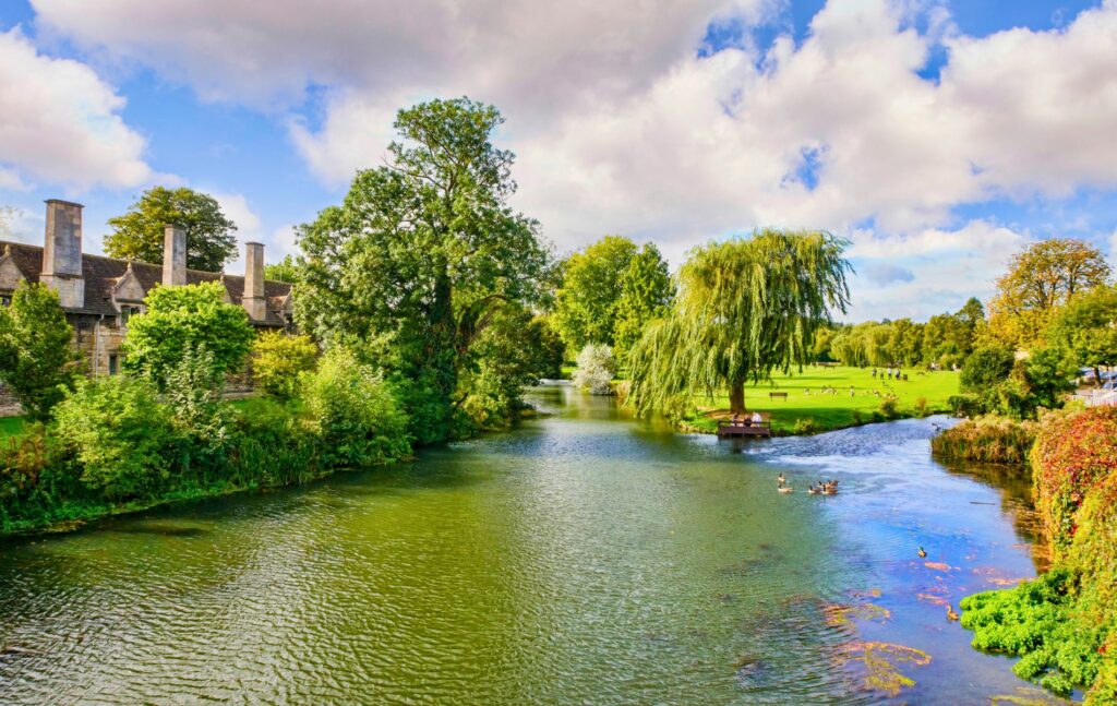The meadows, a popular draw for those moving to Stamford