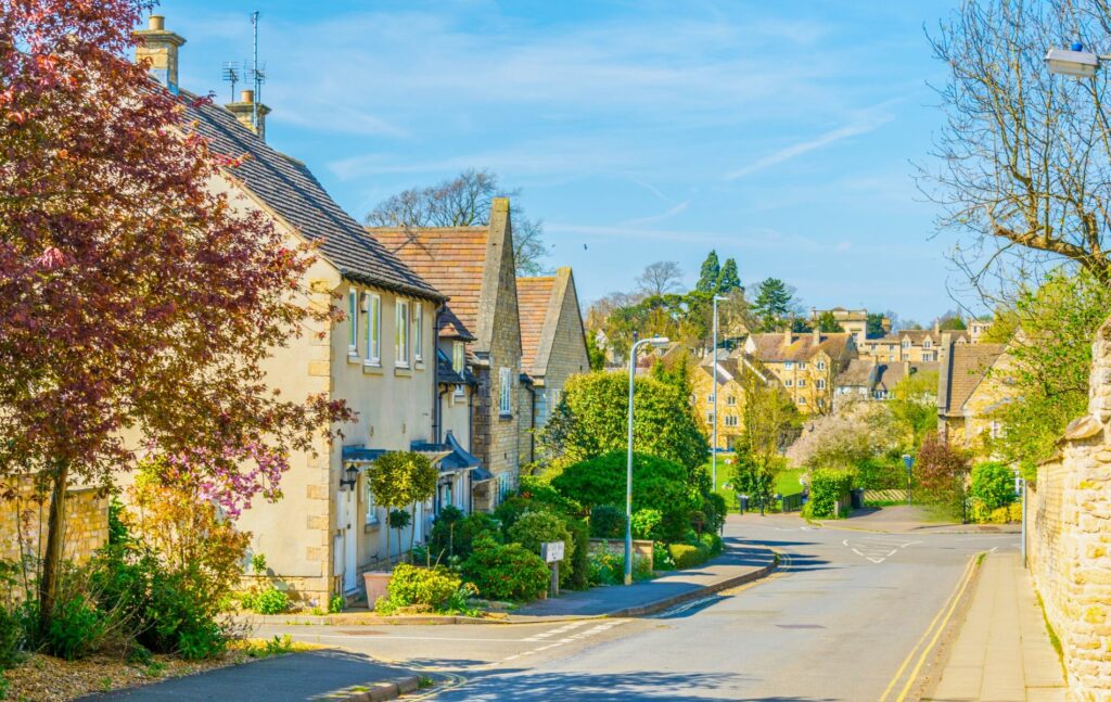 A thriving community, traditional house in Stamford